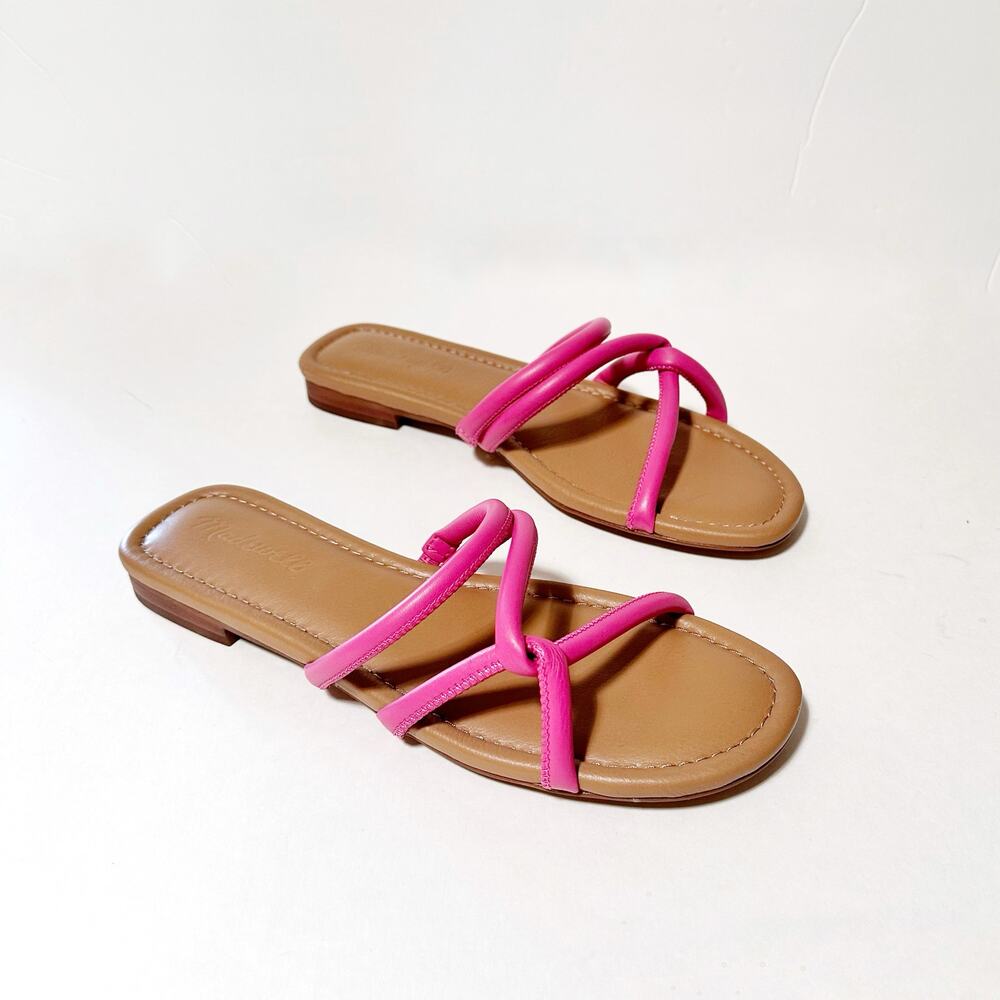 NIB Madewell Bombe Slides NK019 Raspberry Frosting Women’s 8 Sandal Shoe